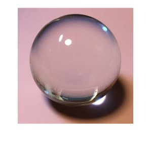 画像: 天然水晶球 ［ブラジル産］  44mmサイズ 　（水晶玉）
